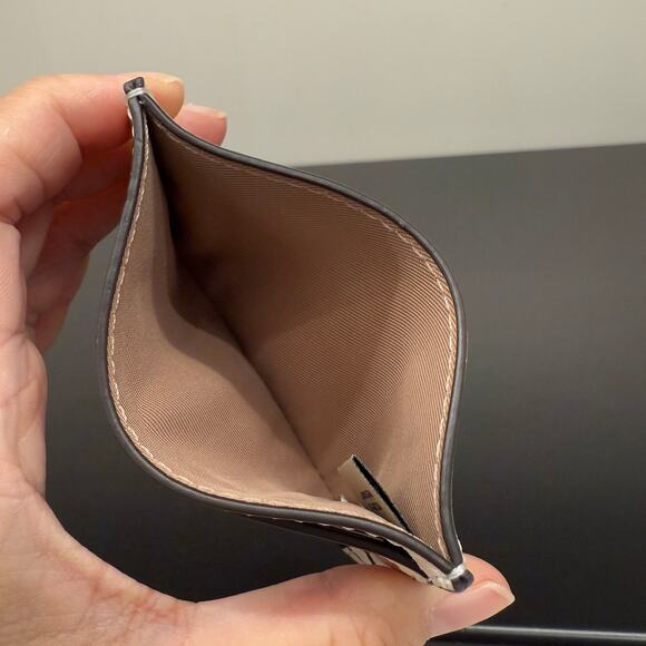 Coach CAA87 Slim Id Card Case With Cherry Print - Picture 3 of 4